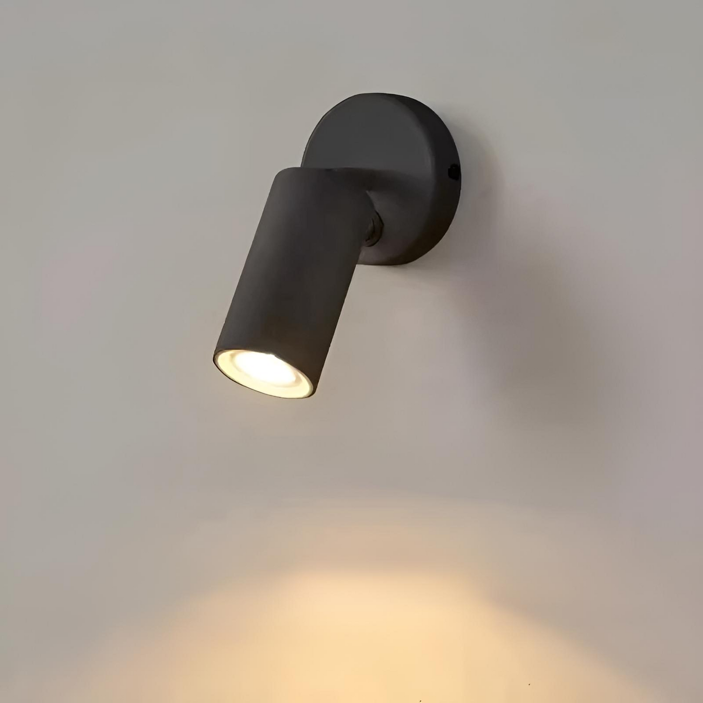 Roterbar LED väggspot i aluminium med 1 eller 2 huvuden för sovrum kök läsbelysning