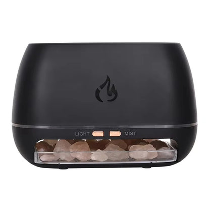 7-Färger Himalaya Salt Aromaterapi Luftfuktare med LED Ljus