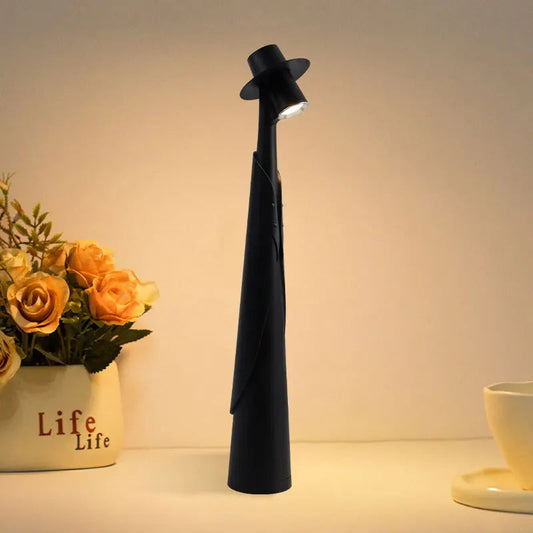 Glowaura | Uppladdningsbar LED-lampa med touch – steglös dimning för bord och sovrum