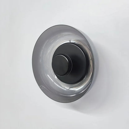Modern vägglampa i glas LED för sovrum vardagsrum hall inredning