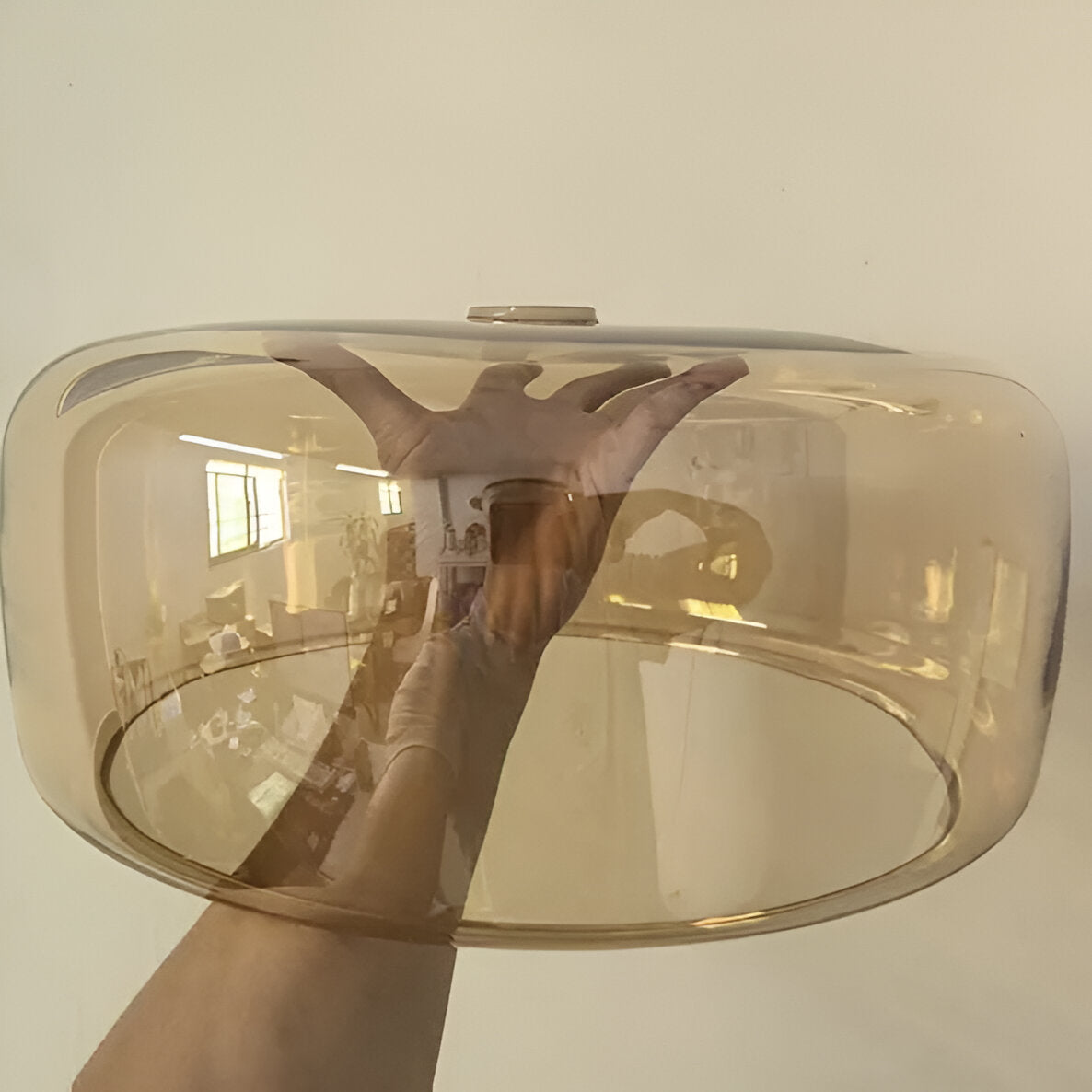 Modern glas pendellampa med LED för matsal vardagsrum kök och sovrum