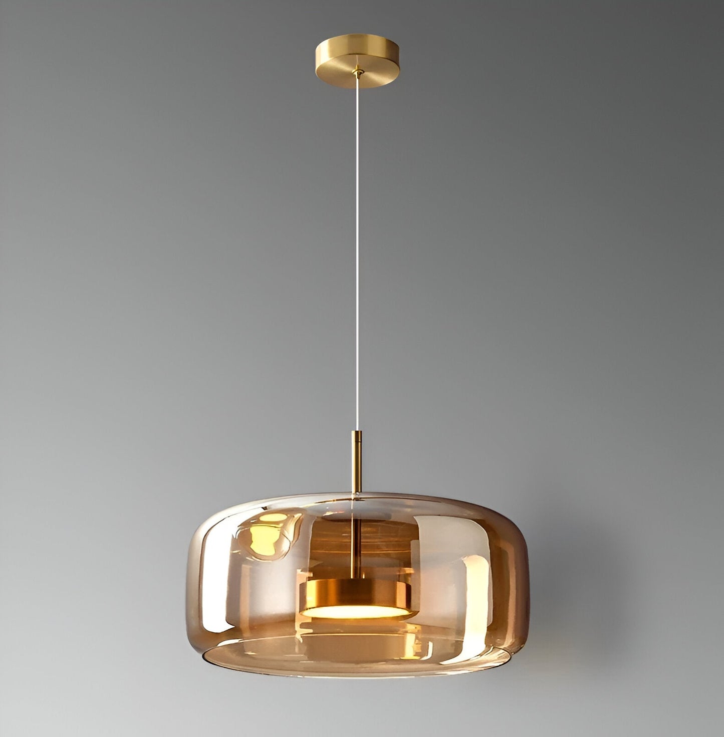 Modern glas pendellampa med LED för matsal vardagsrum kök och sovrum