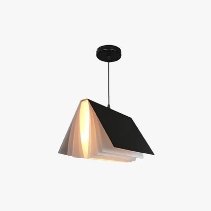 Kreativ bokformad takpendel färgglad modern barnrum lampa inredning