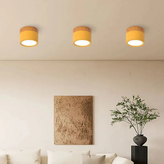 Färgglad macaron plafondlampa med lekfull design för kök matsal och bar