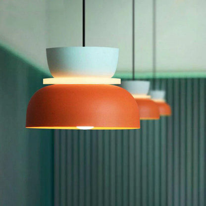 Minimalistisk nordisk taklampa i aluminium för kök vardagsrum sovrum bar