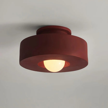 Modern taklampa i minimalistisk design med LED och metallfinish