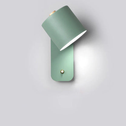 Modern vägglampa med justerbar skärm för sovrum och vardagsrum
