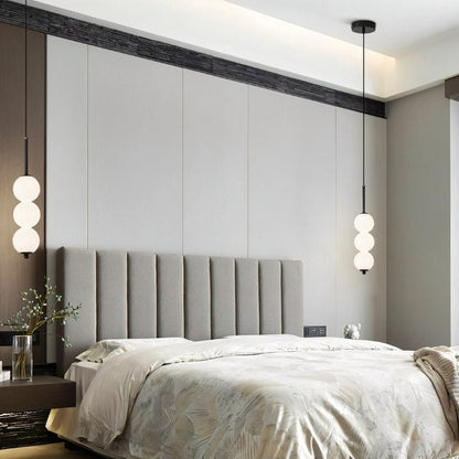 Modern Glassten Lampa med Elegant Metallfinish