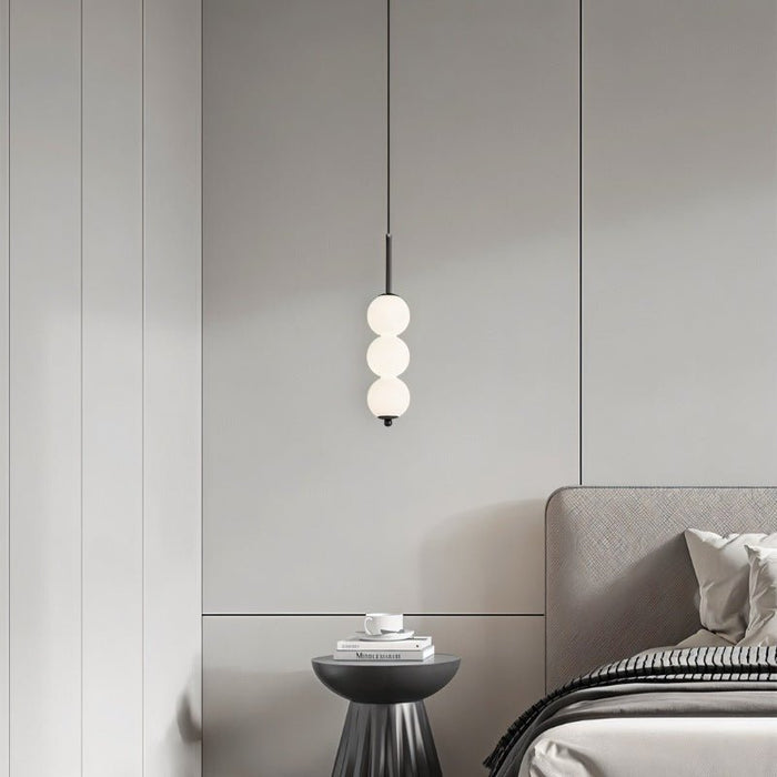 Modern Glassten Lampa med Elegant Metallfinish