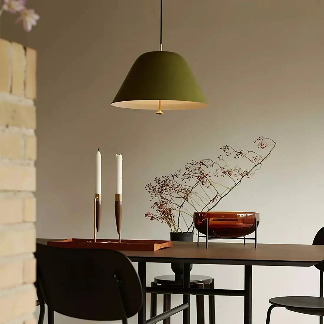 Nordisk minimalistisk metallpendellampa för kök matsal vardagsrum