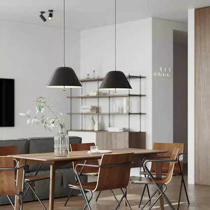 Nordisk minimalistisk metallpendellampa för kök matsal vardagsrum
