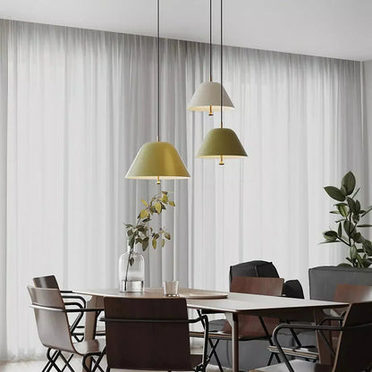 Nordisk minimalistisk metallpendellampa för kök matsal vardagsrum