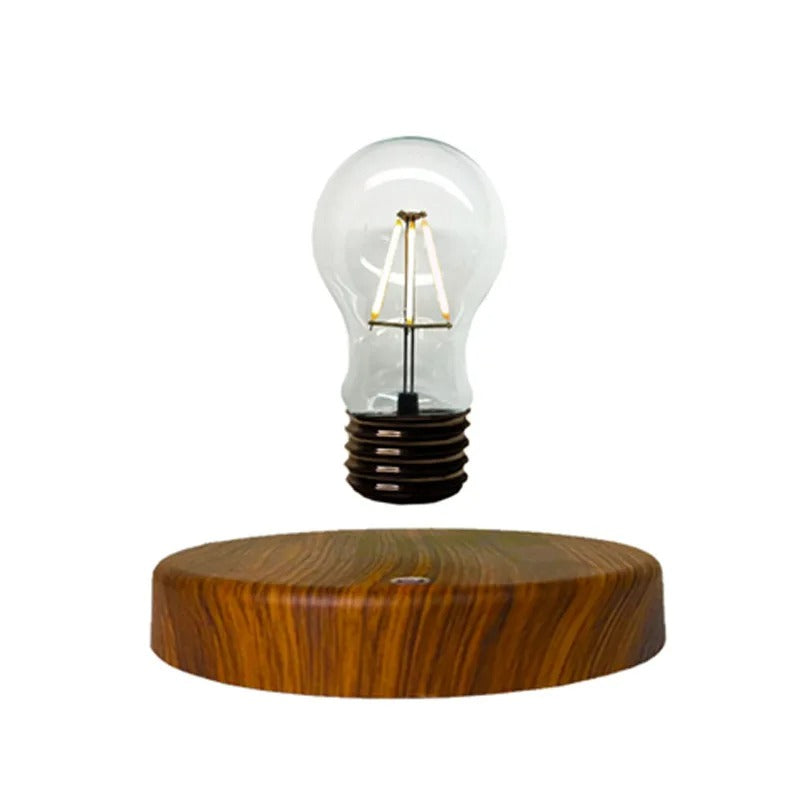 Svävande LED-lampa med magnetisk levitation och touchkontroll