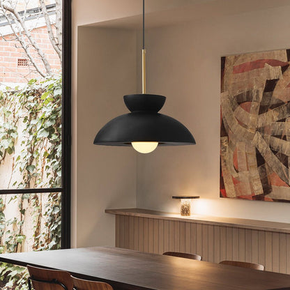 Nordisk pendellampa i resin för vardagsrum matsal sovrum och hemmamiljö