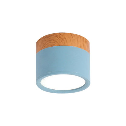 Färgglad macaron plafondlampa med lekfull design för kök matsal och bar