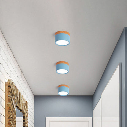 Färgglad macaron plafondlampa med lekfull design för kök matsal och bar