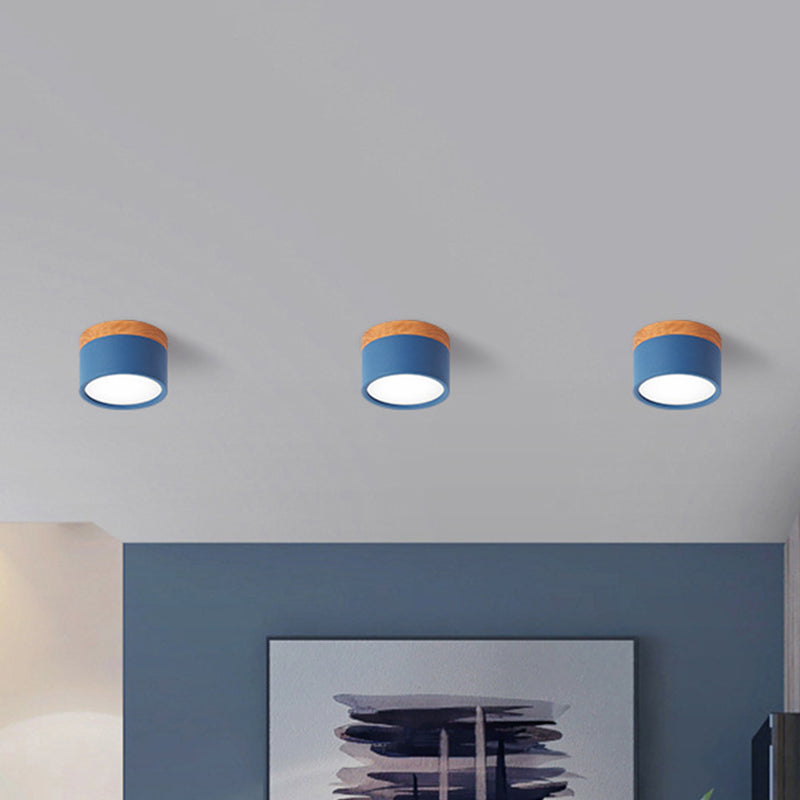 Färgglad macaron plafondlampa med lekfull design för kök matsal och bar