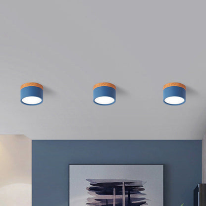 Färgglad macaron plafondlampa med lekfull design för kök matsal och bar