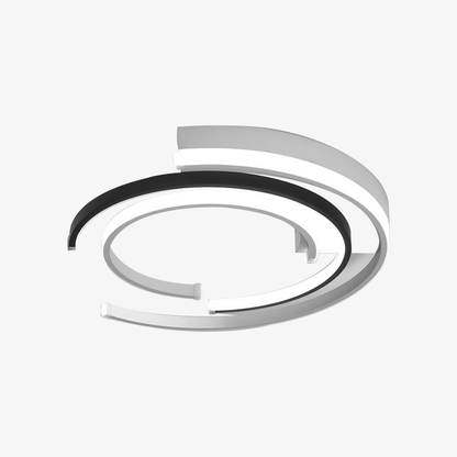 Taklampa i aluminium med modern fyrkantig design för hem och kontor