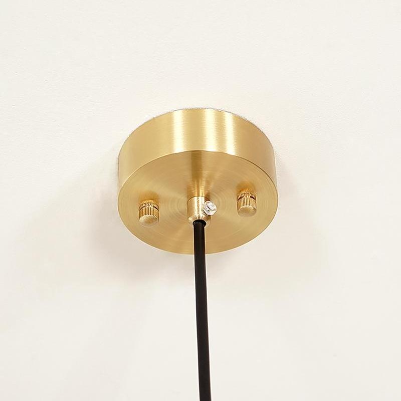 Modern glasboll pendellampa LED taklampa för matsal sovrum kök