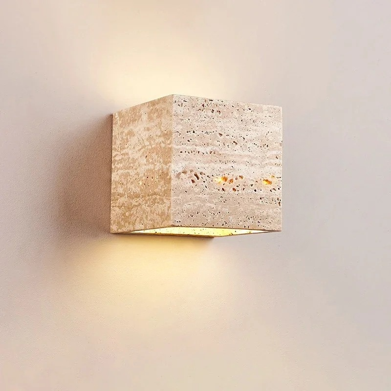 Sabiglow | Modern Wabi-Sabi LED-vägglampa – för inomhus och utomhusbruk
