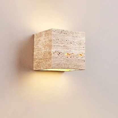 Sabiglow | Modern Wabi-Sabi LED-vägglampa – för inomhus och utomhusbruk