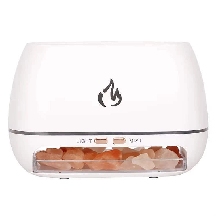 7-Färger Himalaya Salt Aromaterapi Luftfuktare med LED Ljus