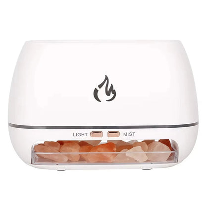7-Färger Himalaya Salt Aromaterapi Luftfuktare med LED Ljus