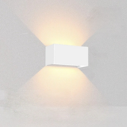 Vattentät LED vägglampa IP65 för inomhus och utomhus belysning